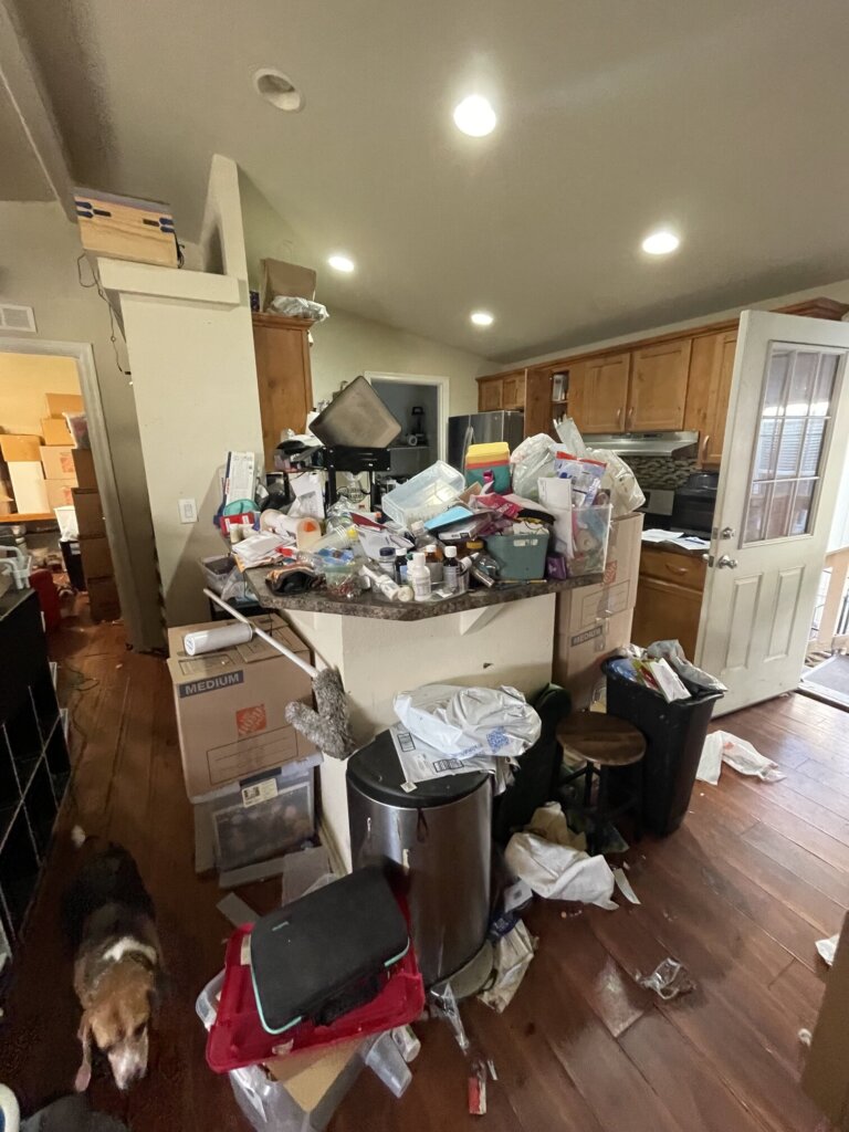 Mobile Home in Orange Mobile Home Park before remodeling by Mobile Home Dreamin