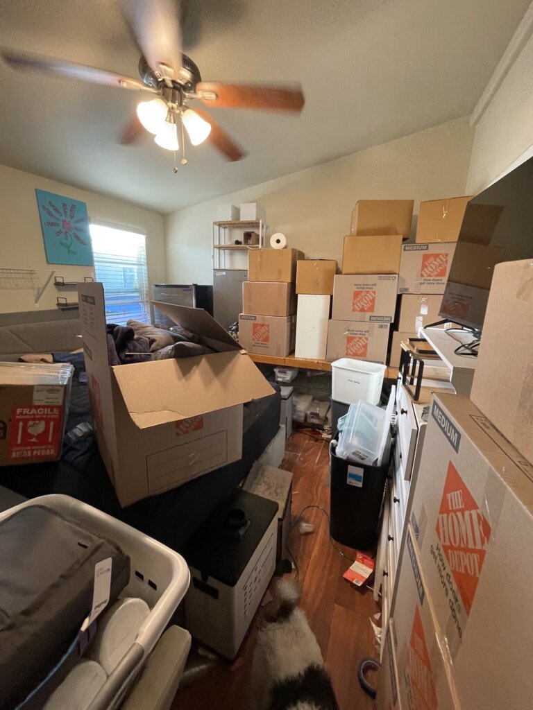 Mobile Home in Orange Mobile Home Park before remodeling by Mobile Home Dreamin