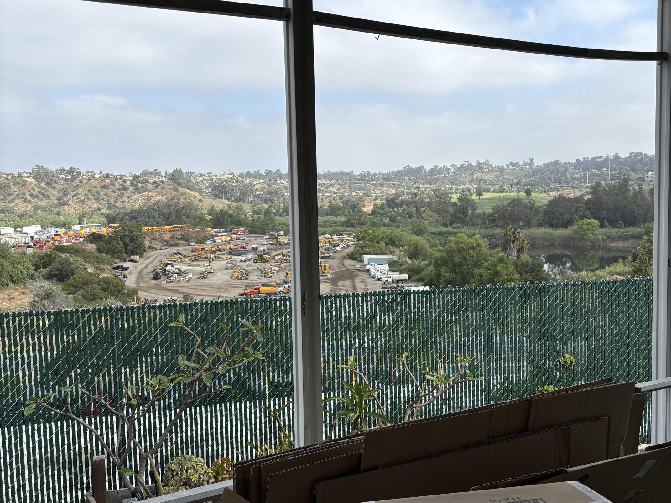 View from our mobile home project at The Cliffs in San Diego.