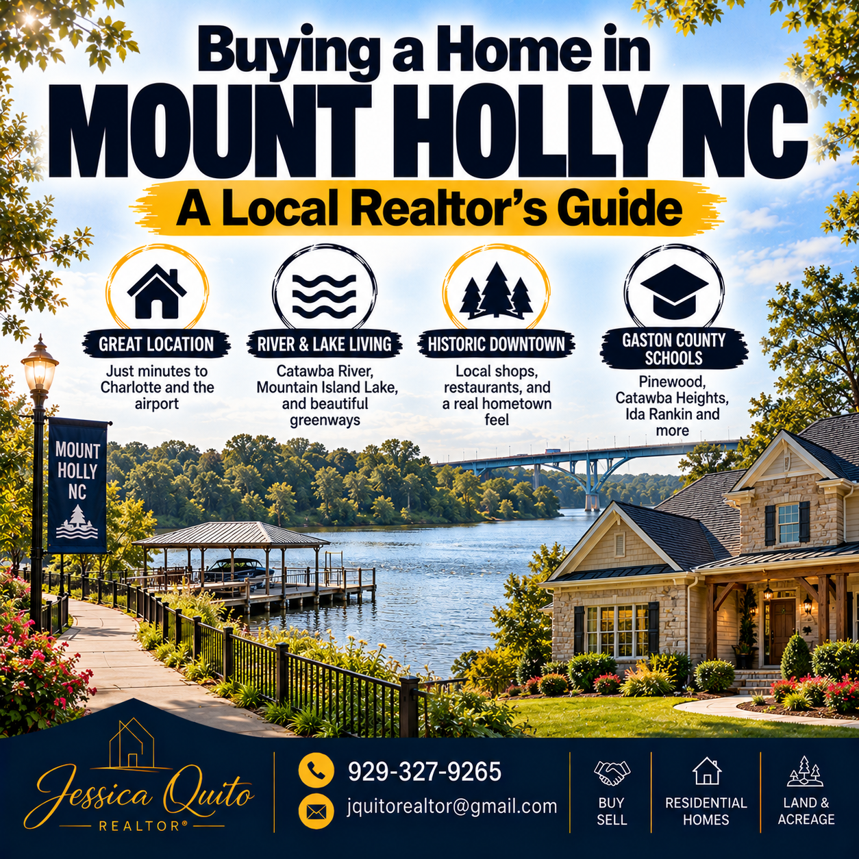 Buying a Home in Mount Holly NC: A Local Realtor's Guide