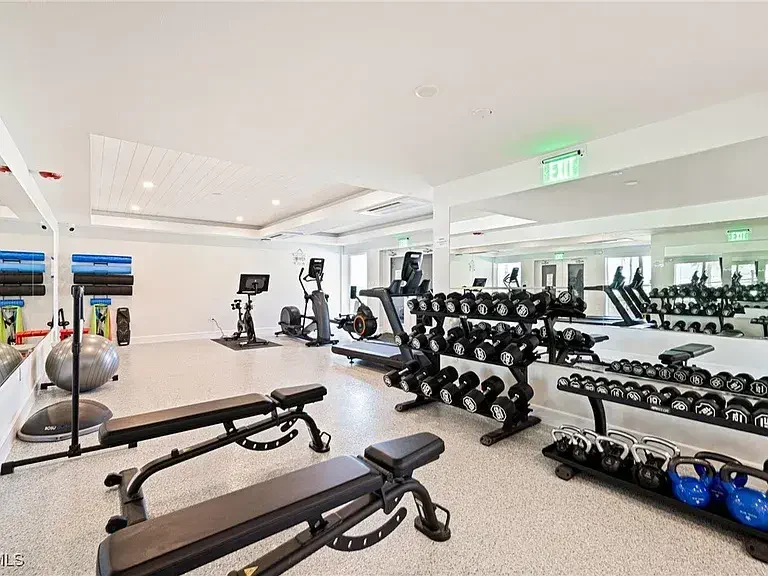 Bonita Beach Club fitness center