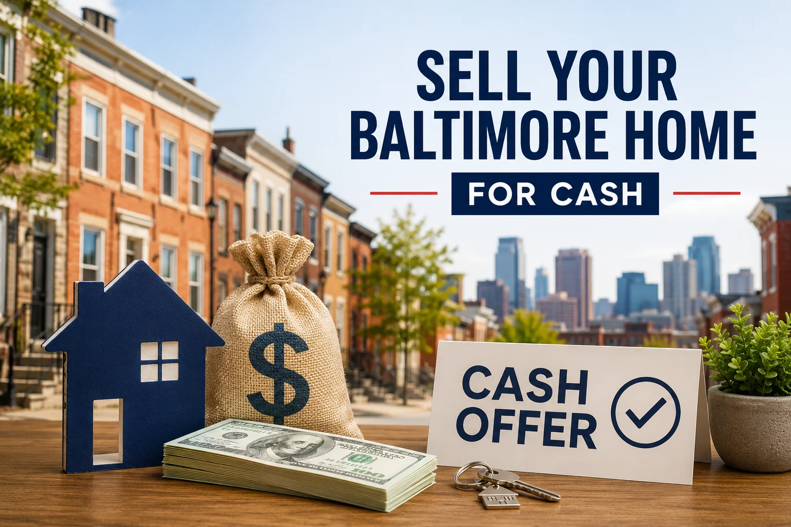 How the Cash Home Sale Process Actually Works in Baltimore