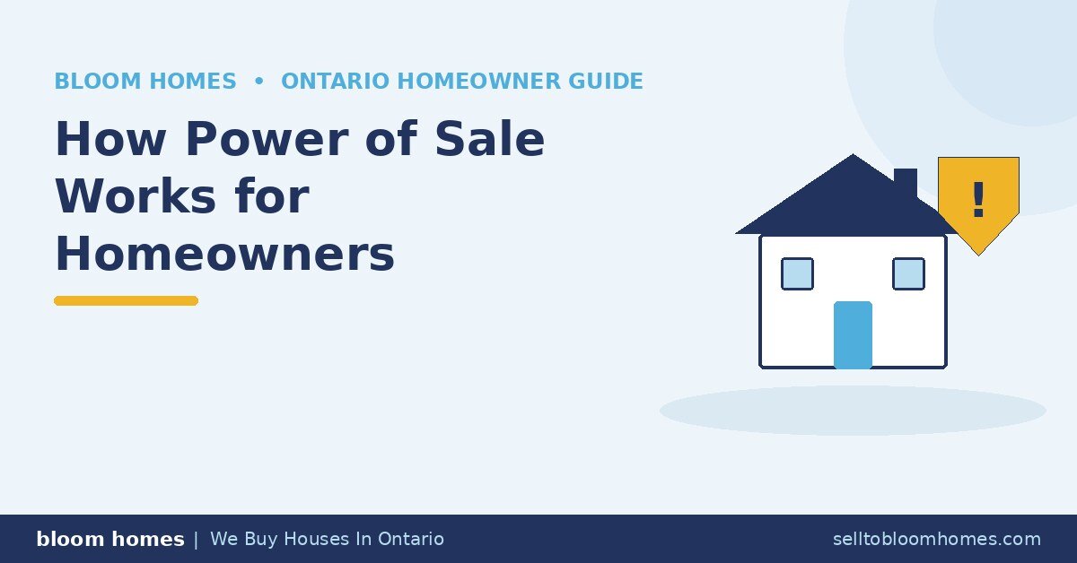 How Power of Sale Works for Ontario Homeowners
