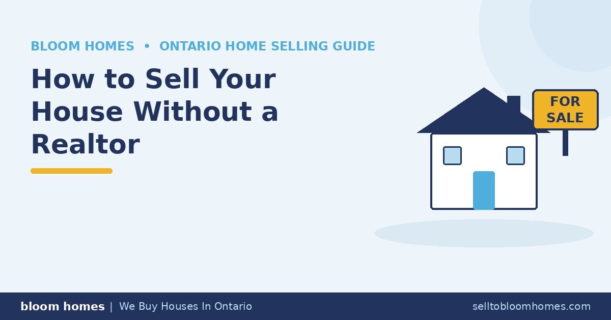How to Sell Your House Without a Realtor in Ontario