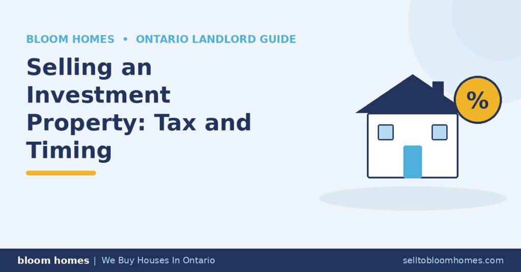 Selling an Investment Property in Ontario