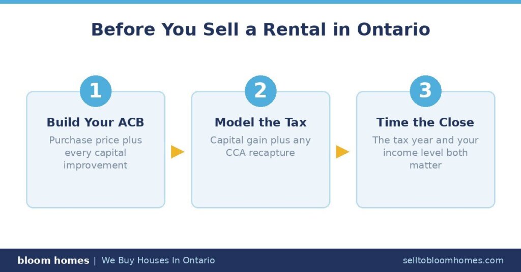 Steps Before Selling a Rental Property in Ontario
