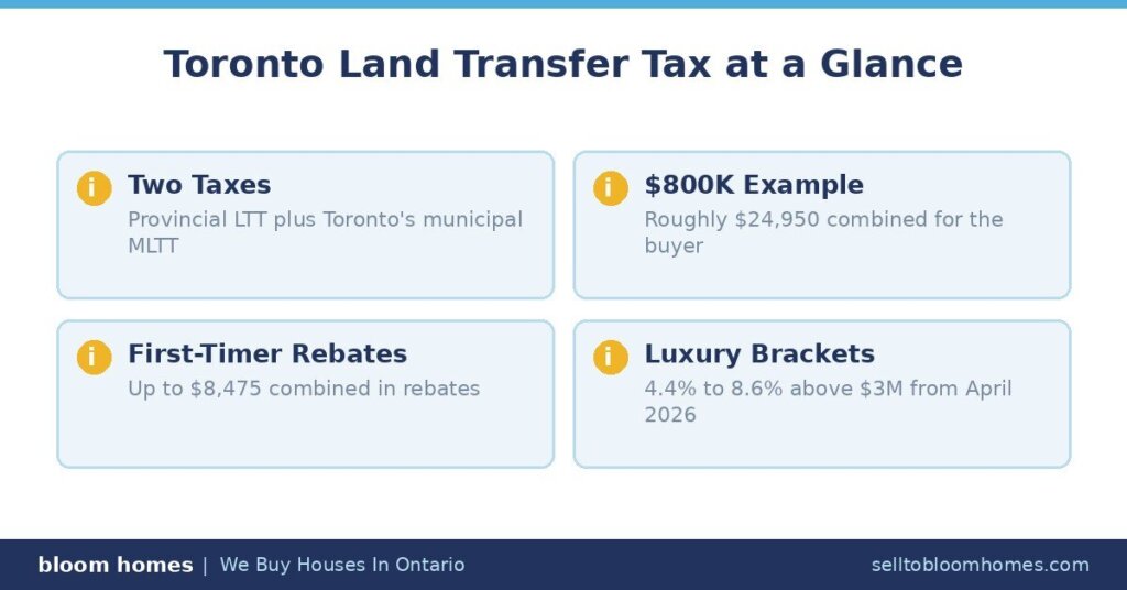 Toronto Land Transfer Tax at a Glance