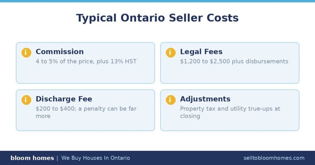 Typical Seller Closing Costs in Ontario