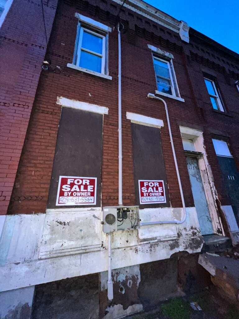 older home in need of repairs in HamiltonNew Jersey
