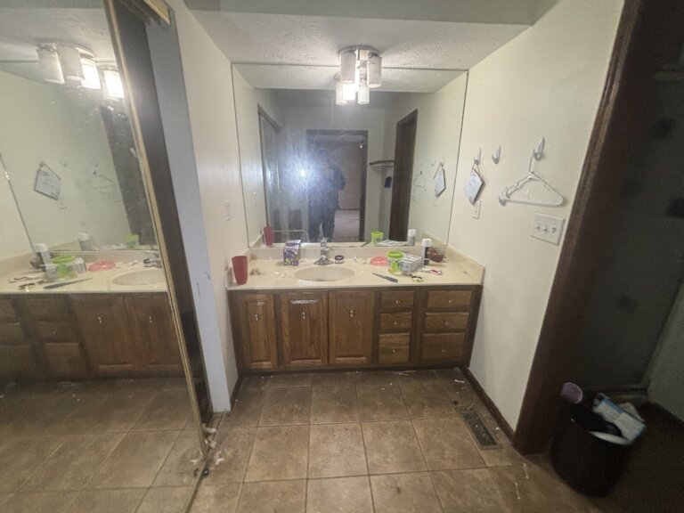 Huber Heights project - before, angle 4