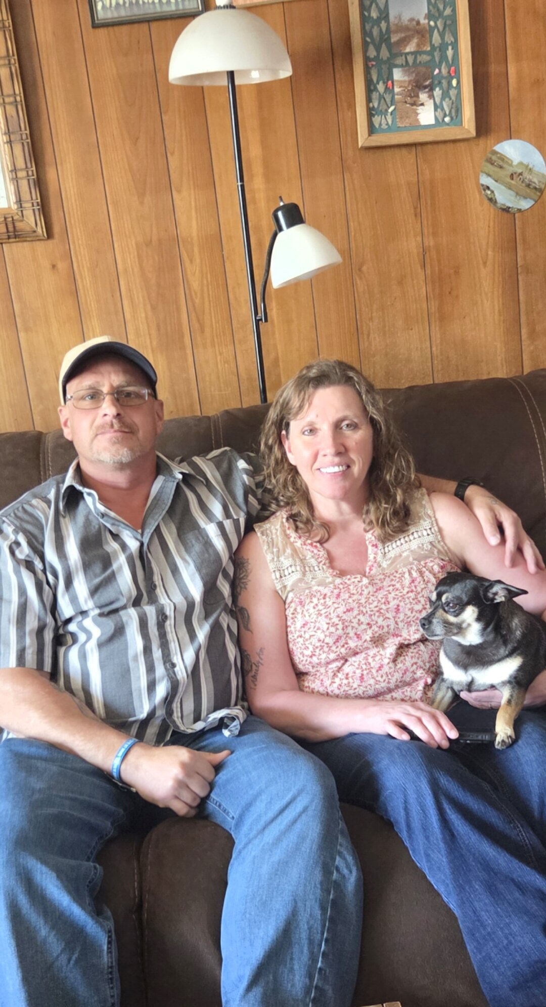 smiling couple