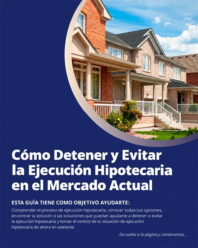 guía pdf para detener la ejecución hipotecaria