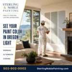 How Oregon Light Changes Interior Paint Colors | Sterling Noble Painting