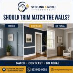 Should Baseboards and Trim Match the Walls? - Sterling Noble Painting