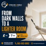 What Is the Best Way to Repaint a Dark Room a Light Color? - Sterling Noble Painting