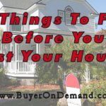 5 Things To Fix Before You List Your House