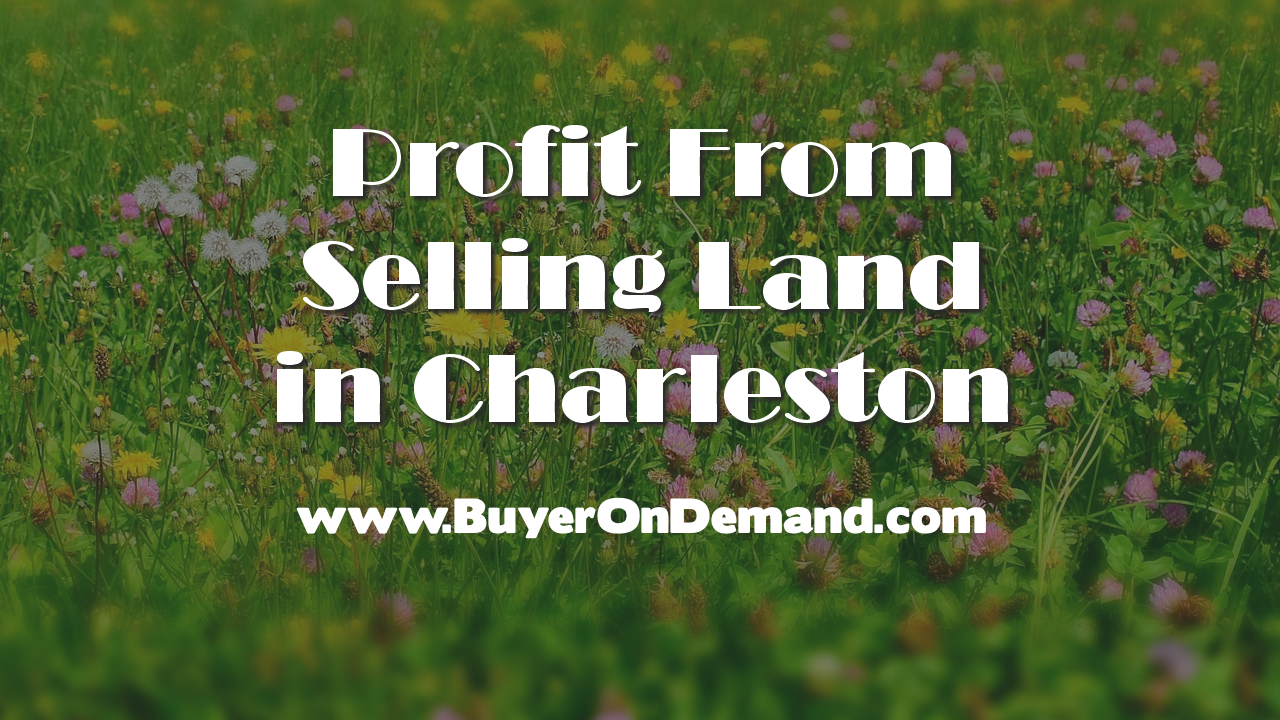 Profit From Selling Land in Charleston