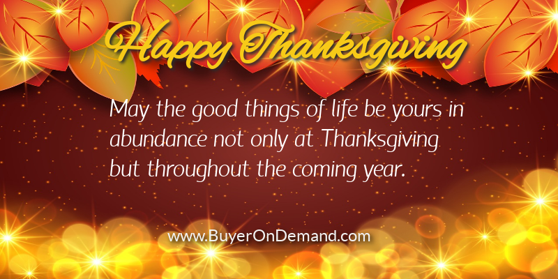 Happy Thanksgiving 2018