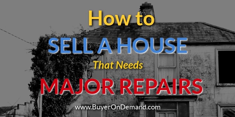 How To Sell A Damaged House In Charleston