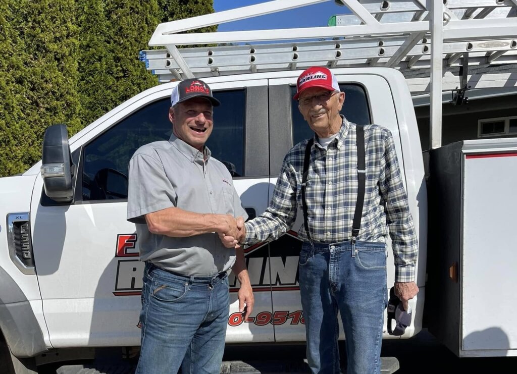 Del Foley of Foley Roofing in Roseburg