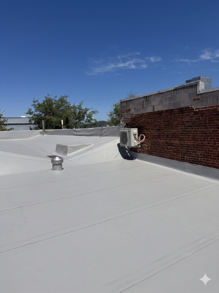 Roseburg, Oregon, membrane commercial roof