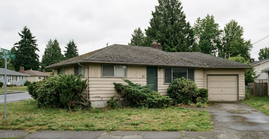 Inherited house needing repairs Everett WA — sell as-is inherited home Snohomish County cash buyer