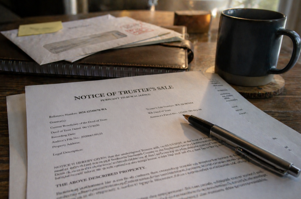 Spouse refuses to sell house during divorce Washington state — Everett WA Snohomish County
