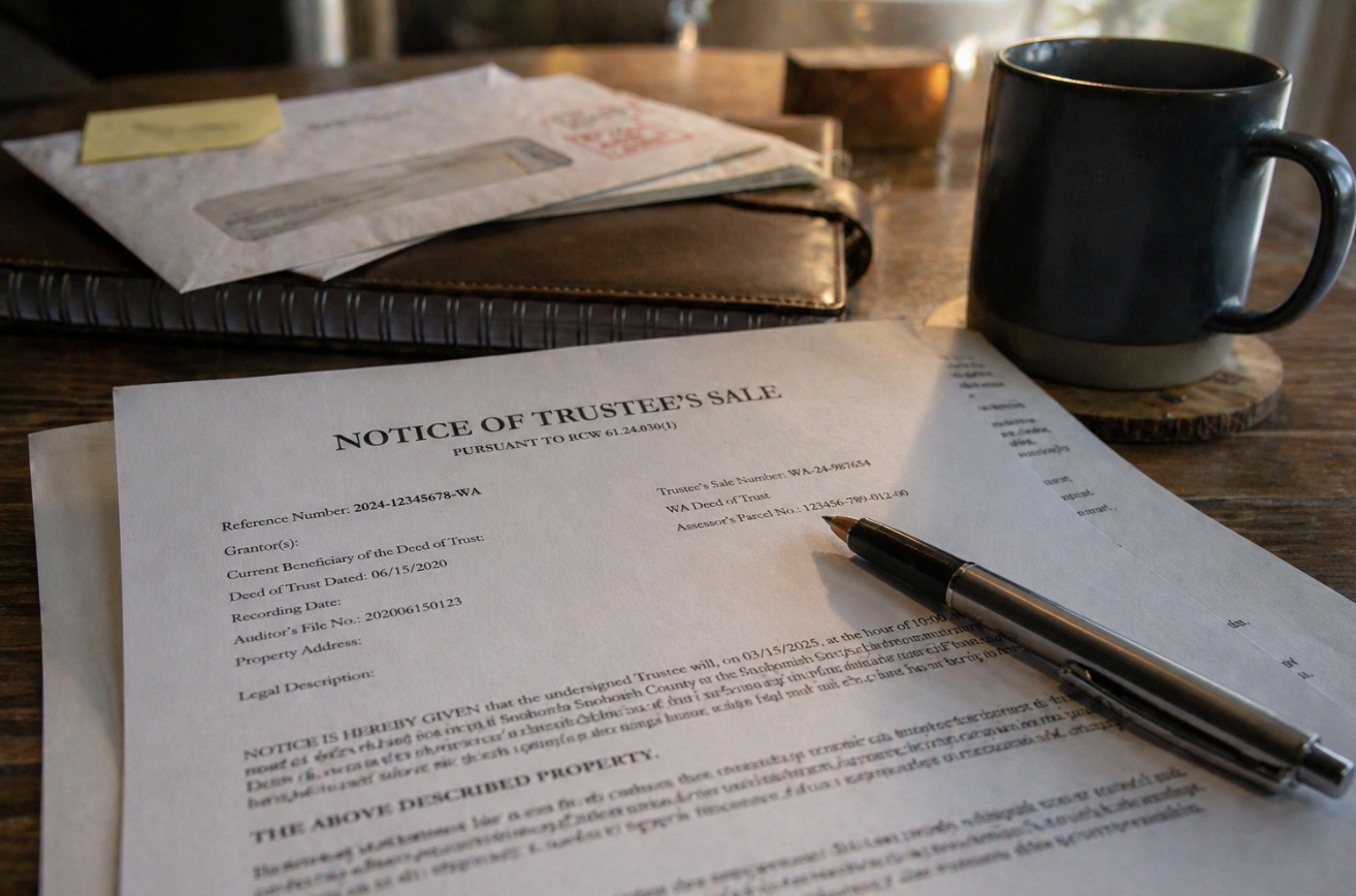 Spouse refuses to sell the house during a divorce in Washington State, Everett WA and Snohomish County