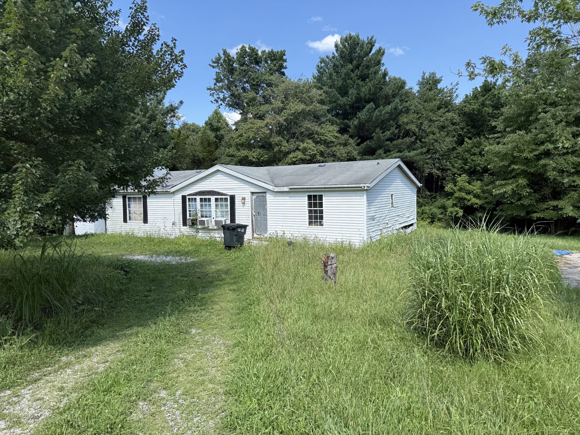 Manufactured home on acreage in Marengo, Indiana under contract with a local cash buyer
