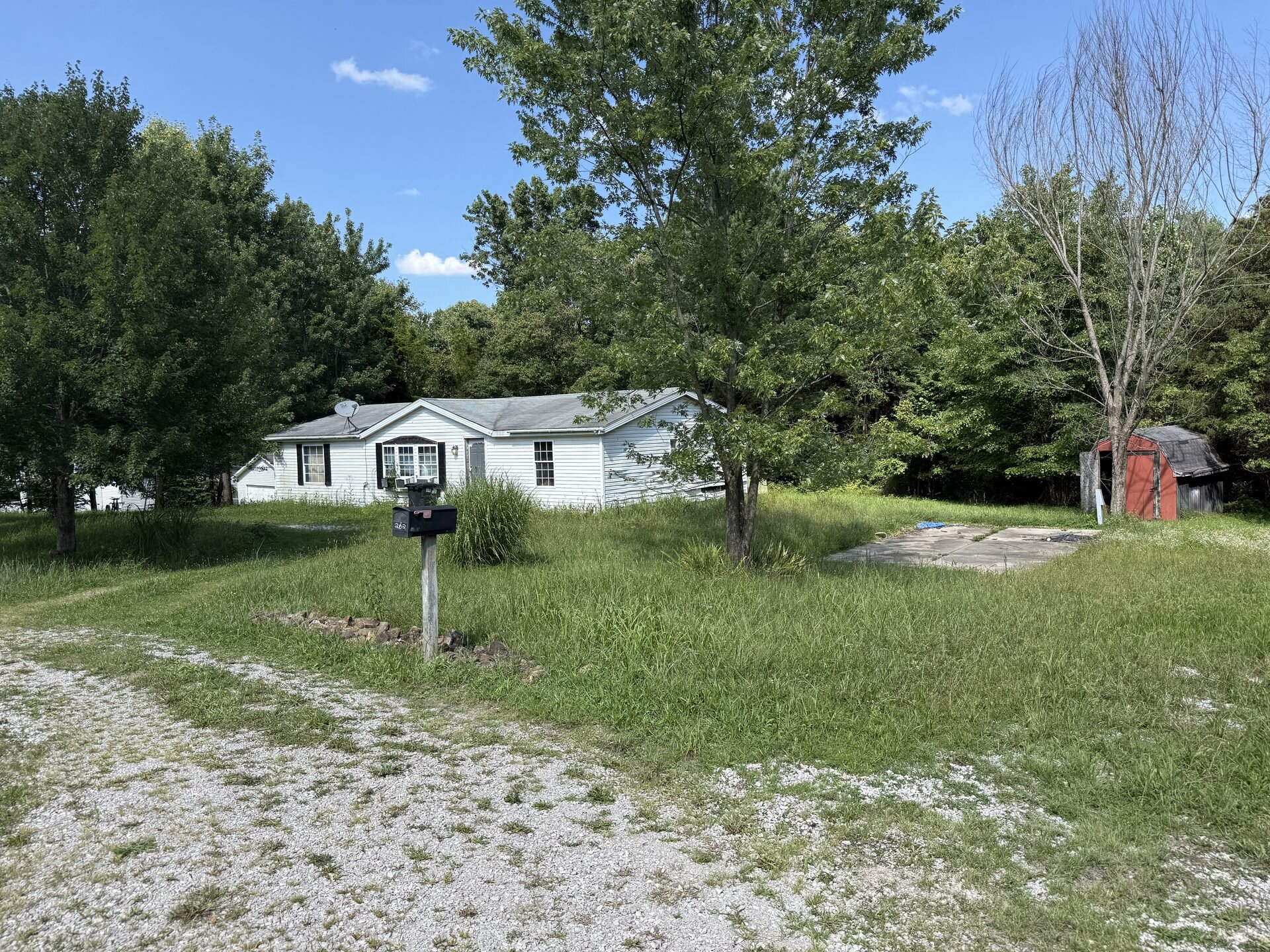 Manufactured home on land in Marengo, Indiana put under contract directly with the owner