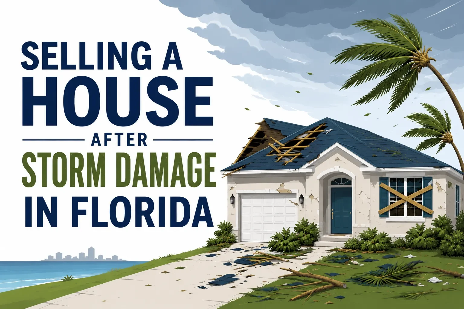 Selling Florida House with Storm Damage
