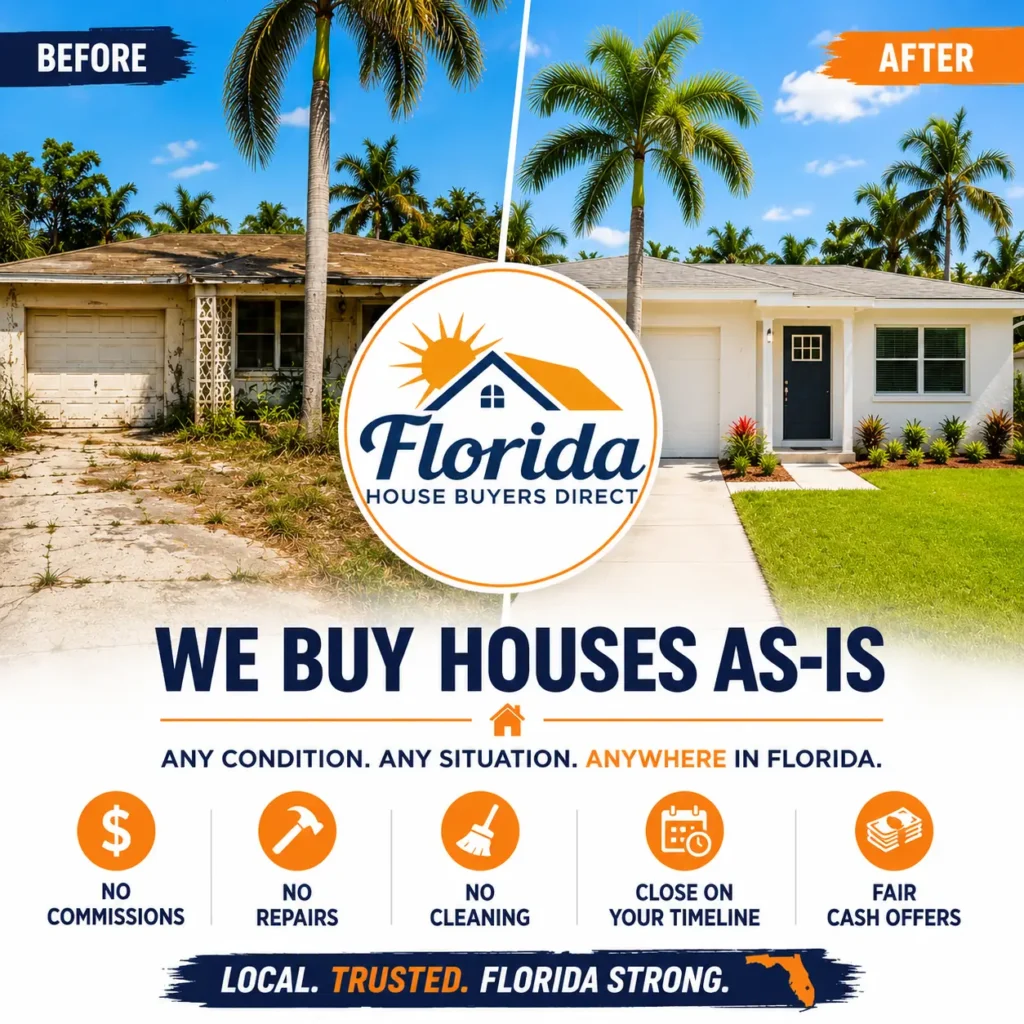We Buy Florida Houses As-Is