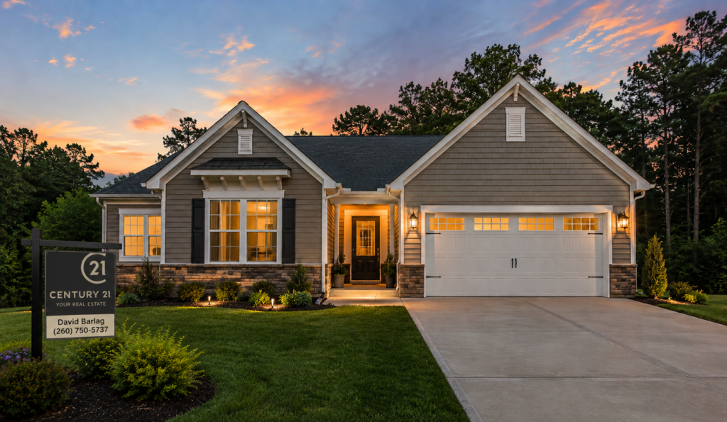 David Barlag Century 21 sign, sell your home Fort Wayne Indiana