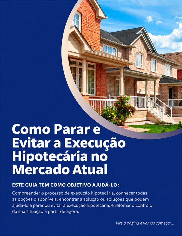 Imagem do guia sobre como evitar a execução hipotecária