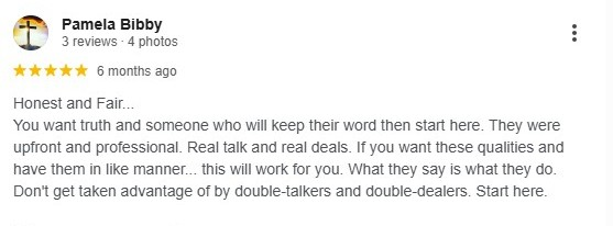 5-star Google review from a Winnipeg area homeowner who sold their house for cash to SellHouseCashSask