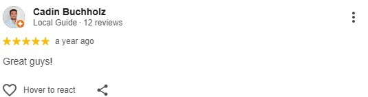 5-star Google review from a Yorkton area homeowner who sold their house for cash to SellHouseCashSask