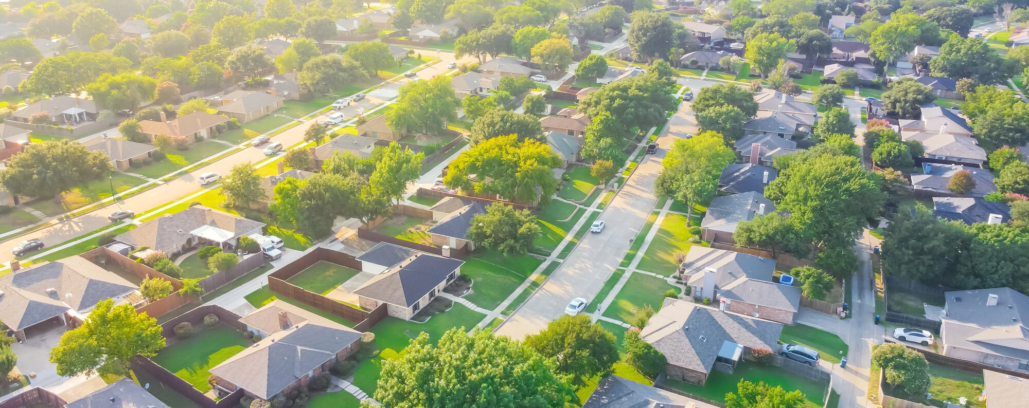 Neighborhood Aerial view
