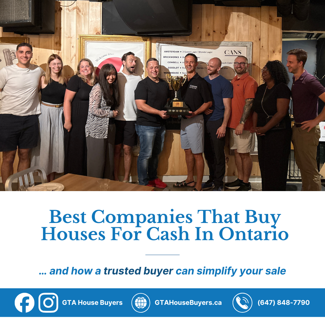 Best Companies That Buy Houses For Cash In Ontario 