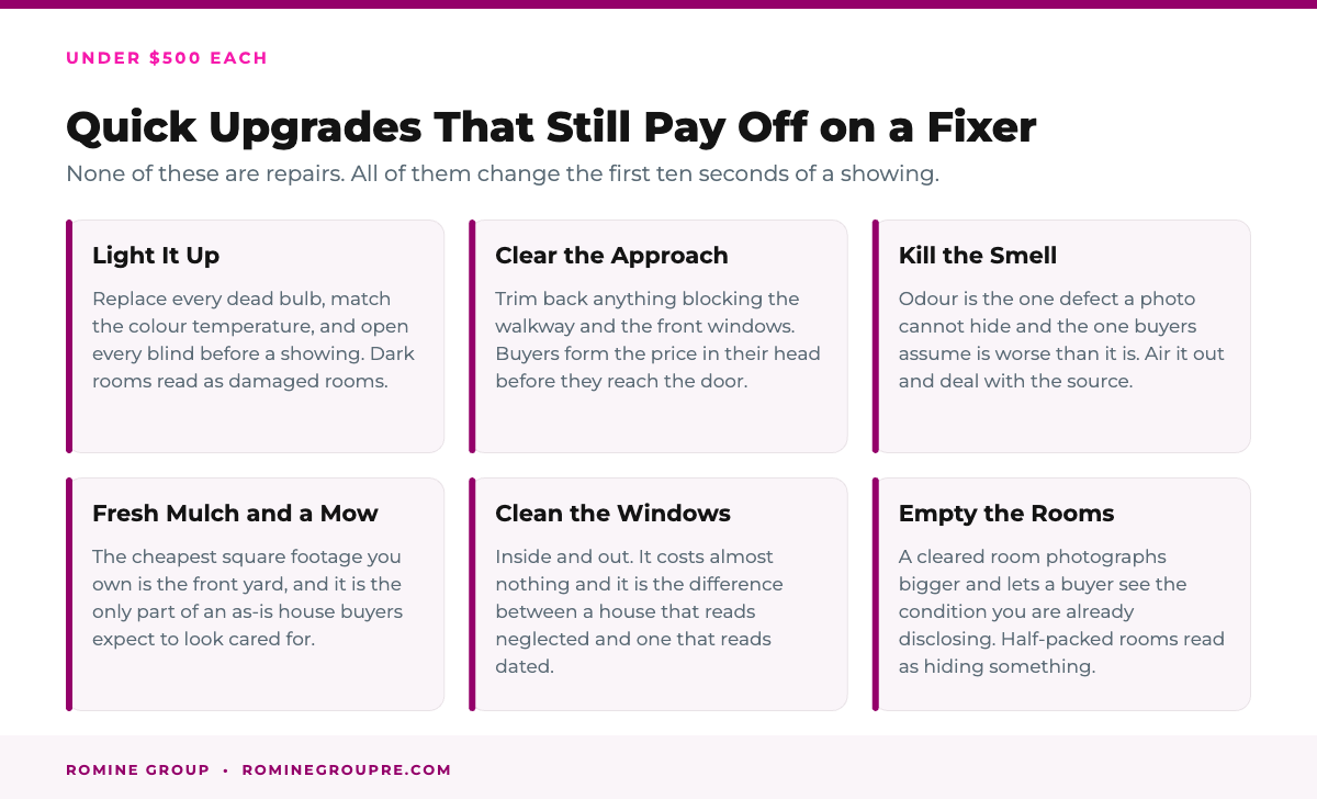 Quick upgrades under 500 dollars that pay off on a California fixer upper