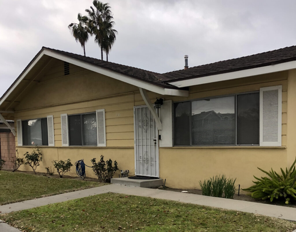 Residential duplex in Monrovia California