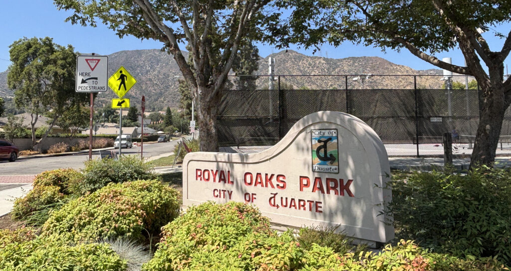 Royal Oaks Park in Duarte California