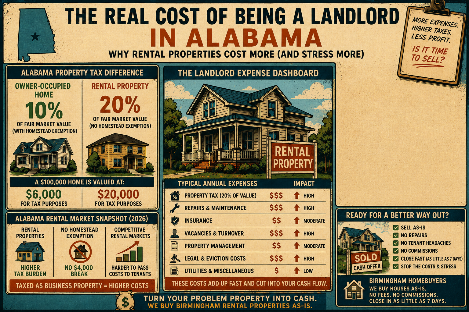 Alabama landlord costs in 2026