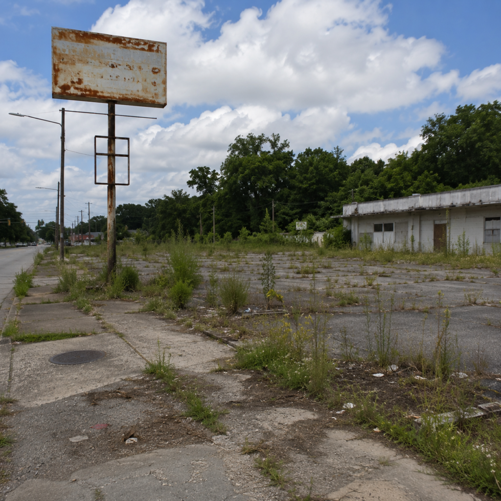 Commercial land lot in Atlanta