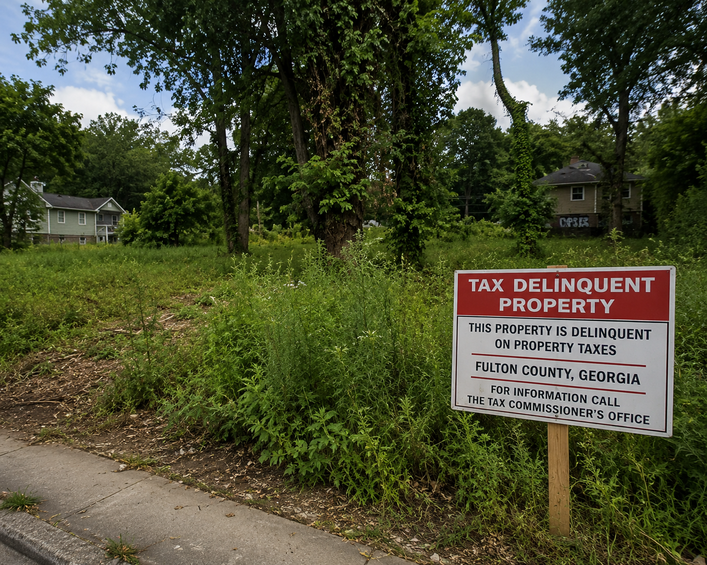 delinquent property taxes