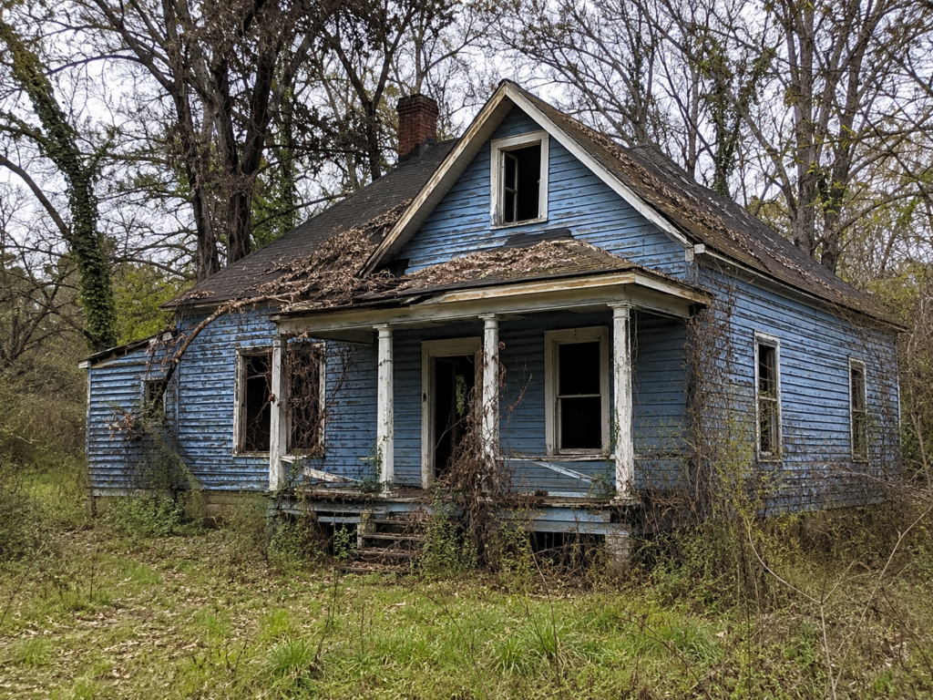 abandoned Georgia House