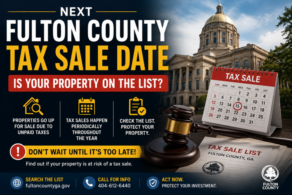 Fulton County Tax Sale Date