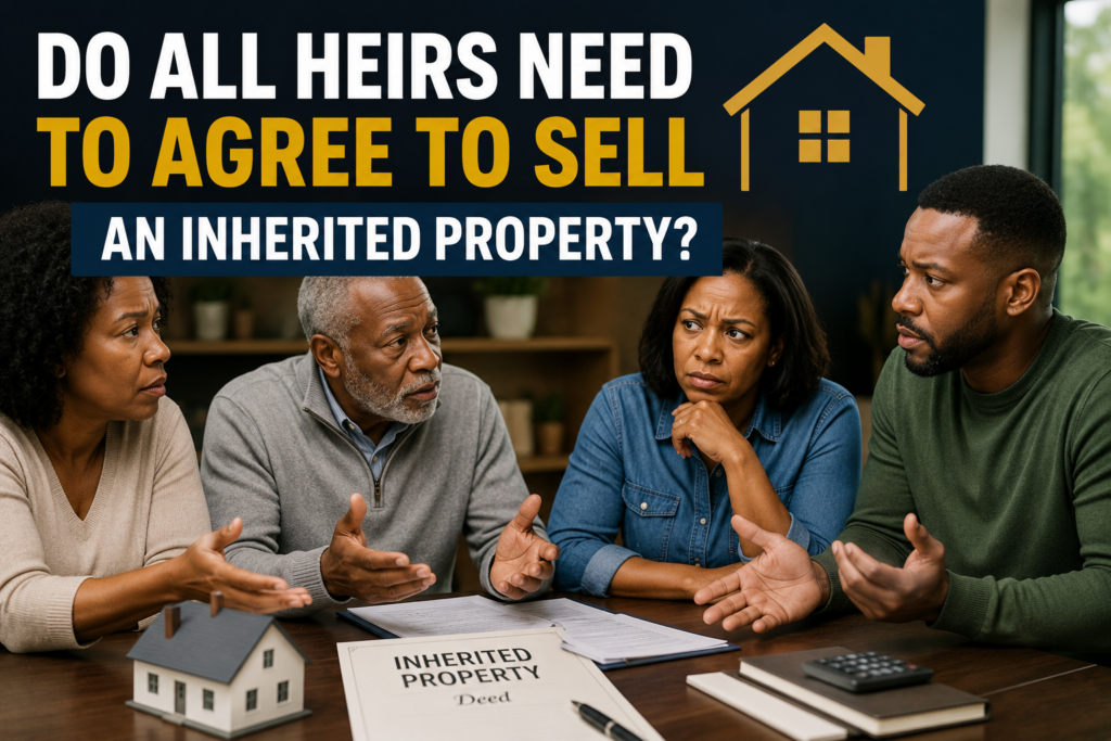 Do All Heirs Need to Agree to Sell an Inherited Property