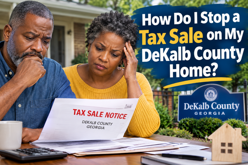 How Do I Stop a Tax Sale on My DeKalb County Home