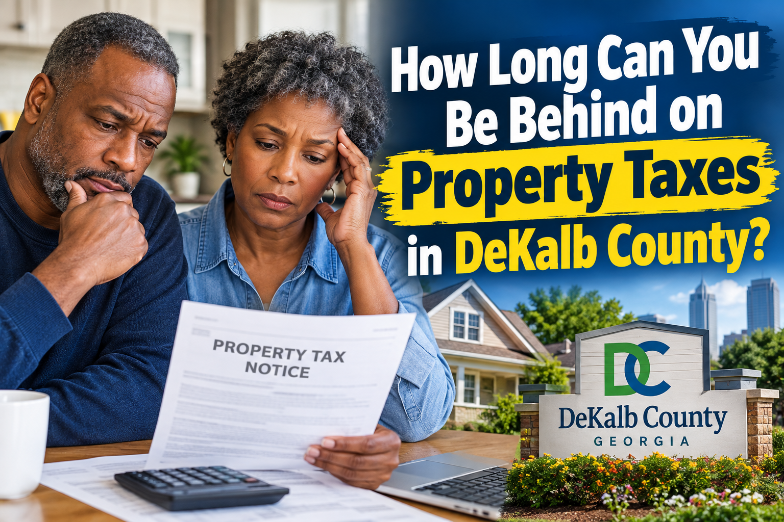 How Long Can You Be Behind on Property Taxes in DeKalb County