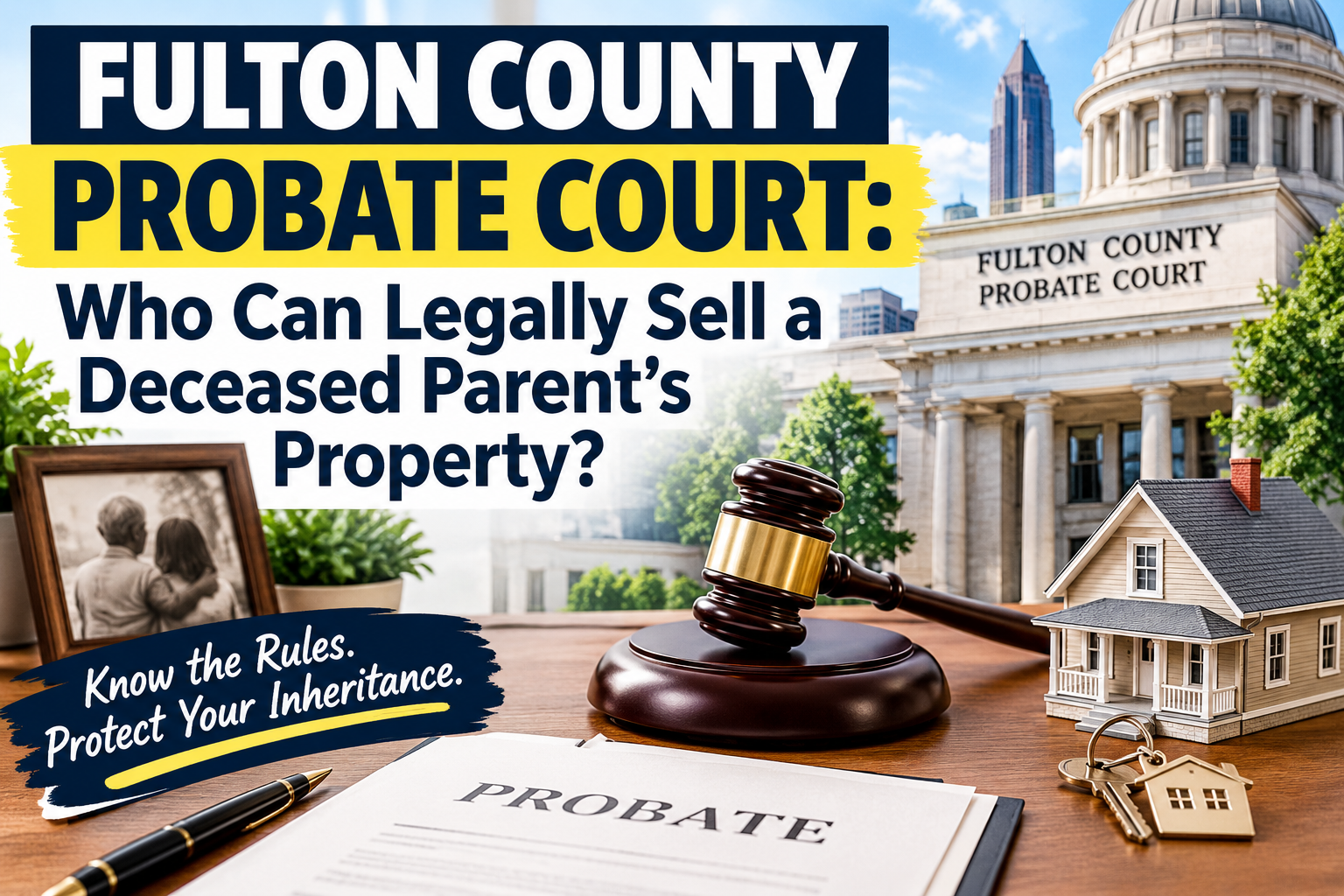 Fulton County Probate Court Who Can Legally Sell a Deceased Parent’s Property